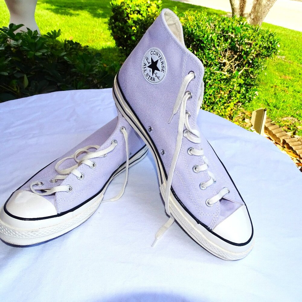 Converse Chuck Taylor All Star High top lavender purple size 13 Men's 15Women